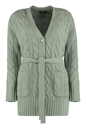 Wool and cashmere cardigan-0